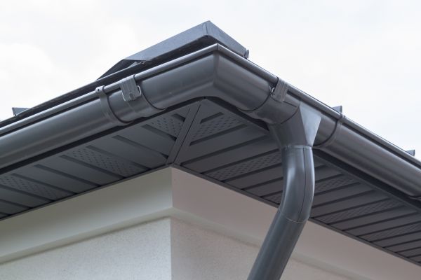 Gutter Hole Repair in Woodbridge