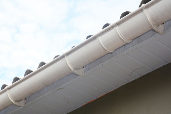 Plastic Gutter Installation in Woodbridge