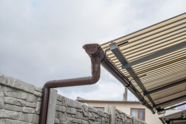 Plastic Downspout Installation in Woodbridge