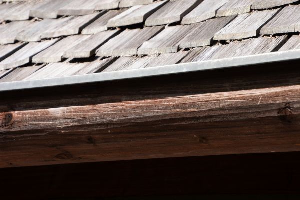 Wood Rain Gutter Installation in Woodbridge