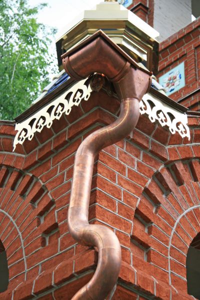 Church Downspout Installation in Woodbridge